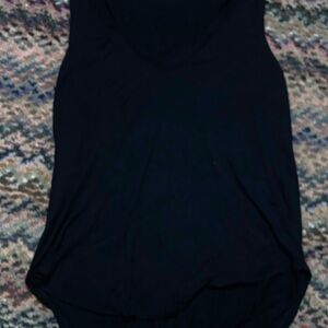 Express Elegant Black Tank Top